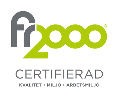 fr2000 certifiering